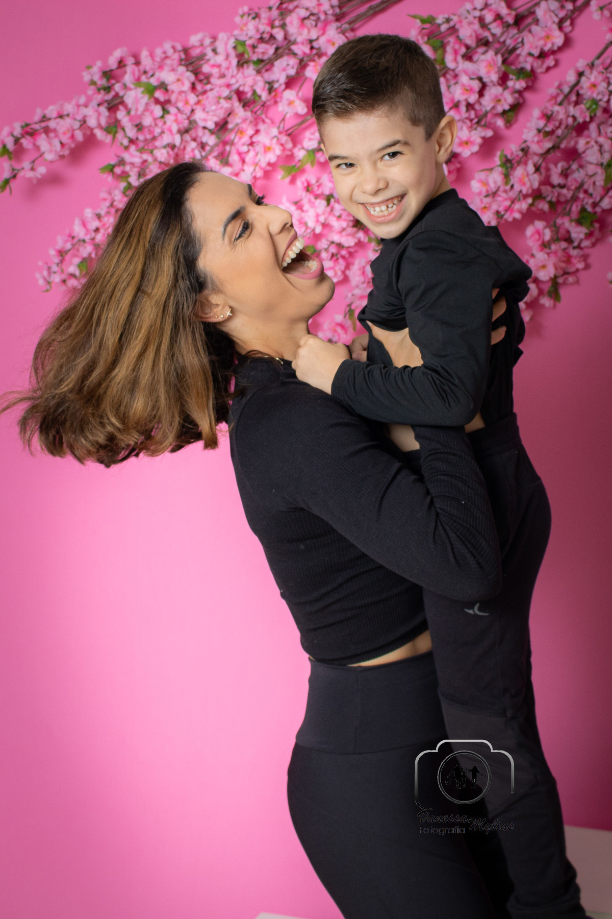 Ensaio dia das Mães -estúdio - Vanessa Mylius Fotografia