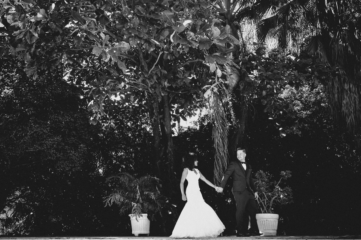 Sessão de fotos dos noivos