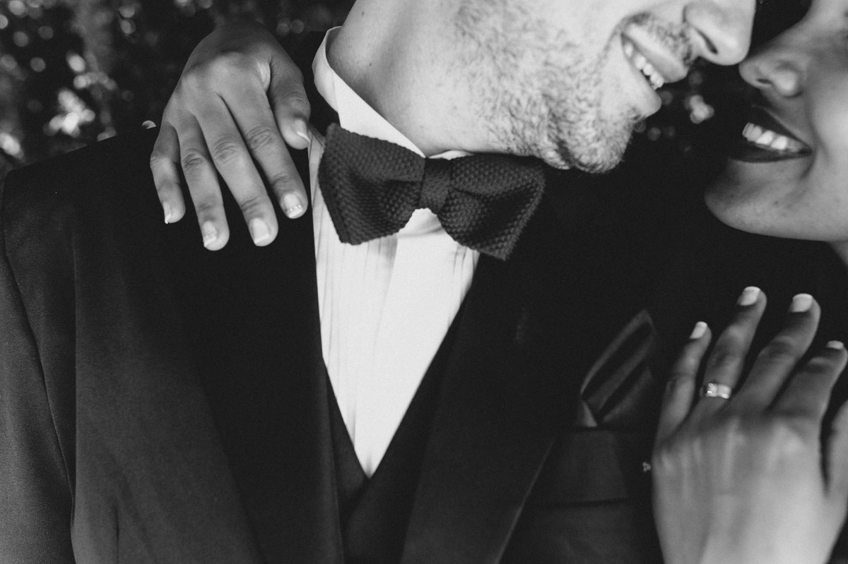 Sessão de fotos dos noivos