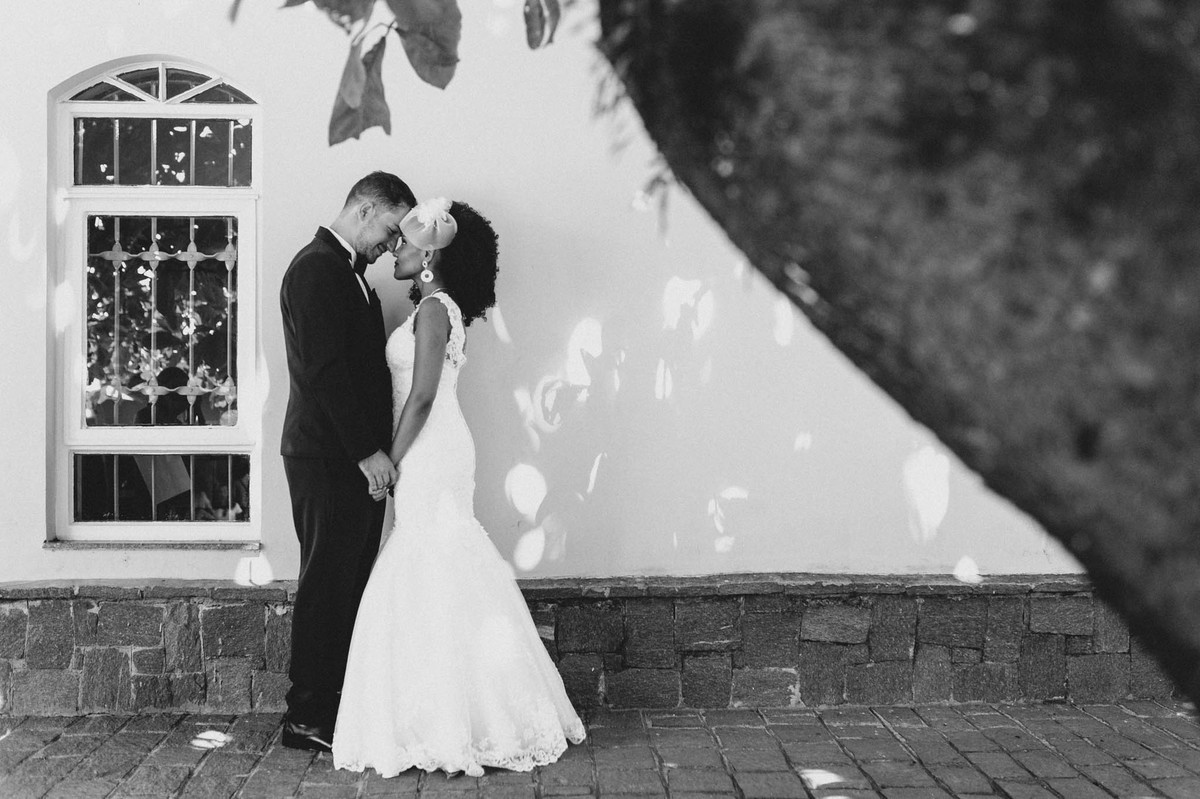 Sessão de fotos dos noivos