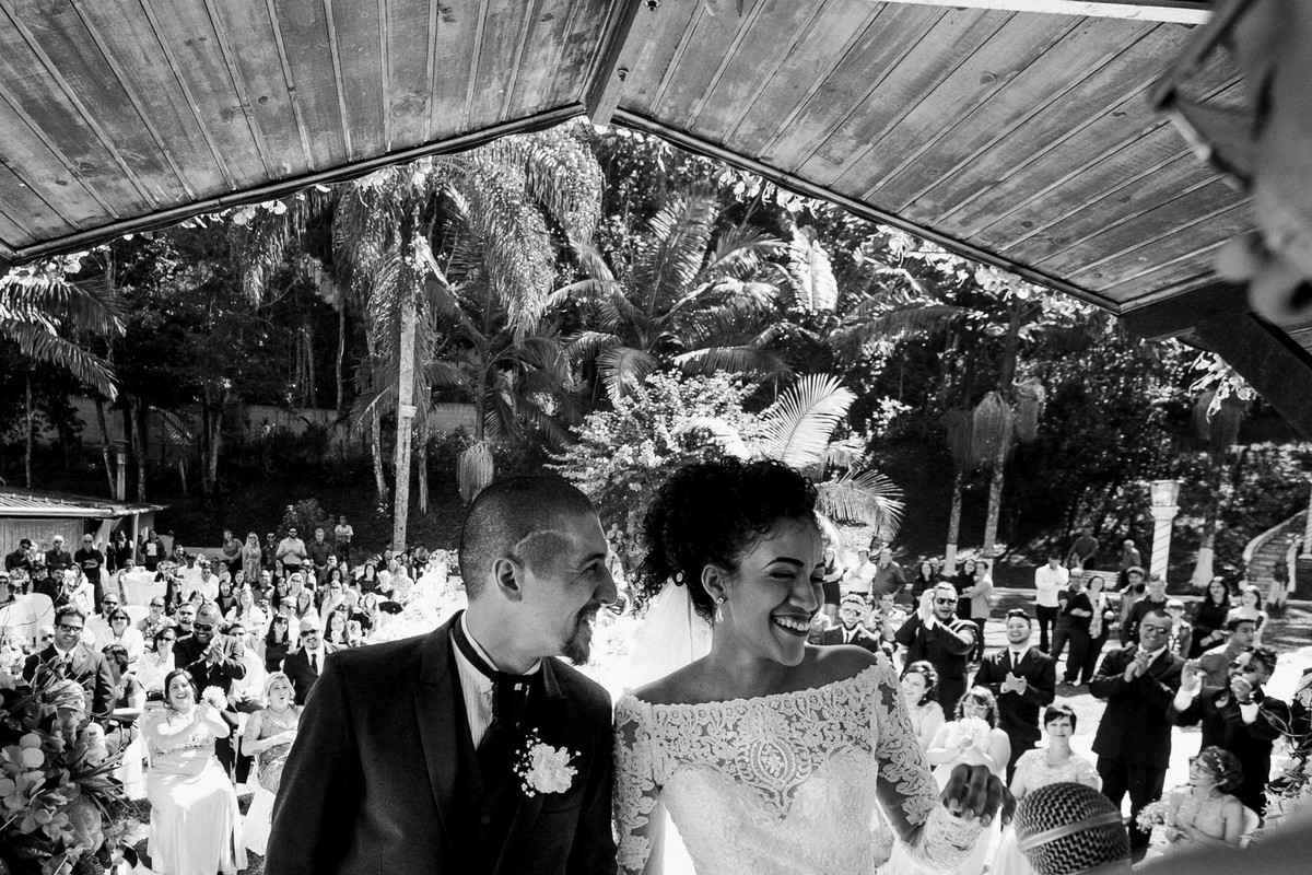 Cerimonia casamento de dia