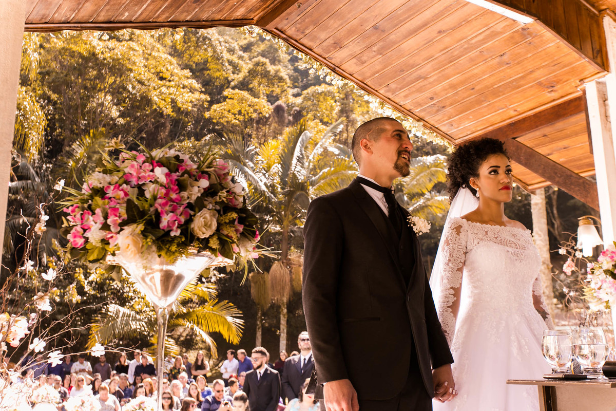 Cerimonia casamento de dia