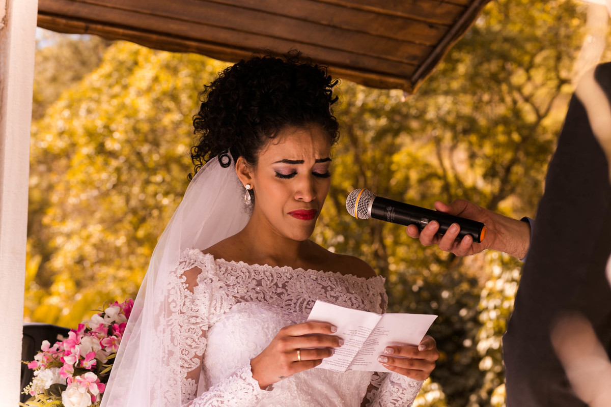 Cerimonia casamento de dia