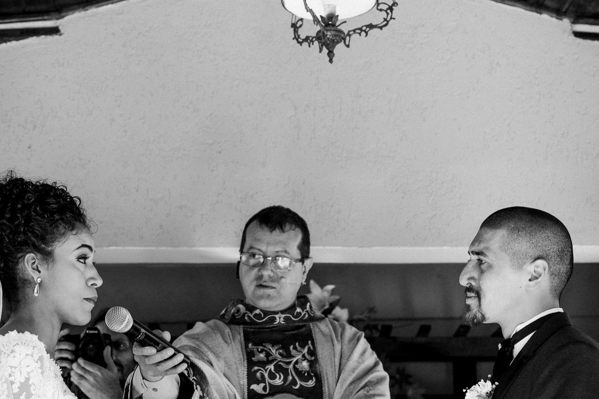 Cerimonia casamento de dia