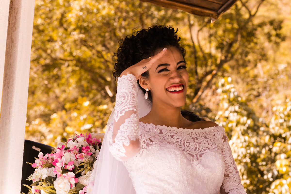 Cerimonia casamento de dia