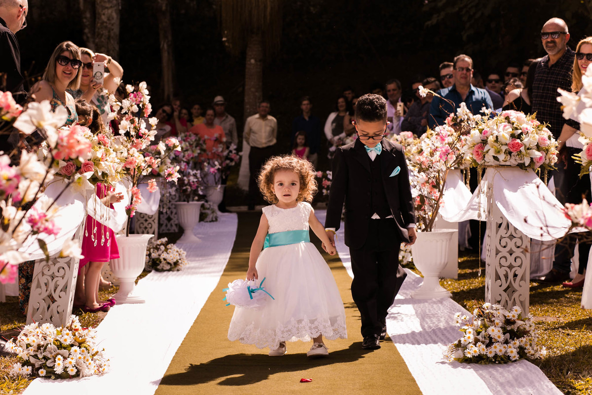 Cerimonia casamento de dia