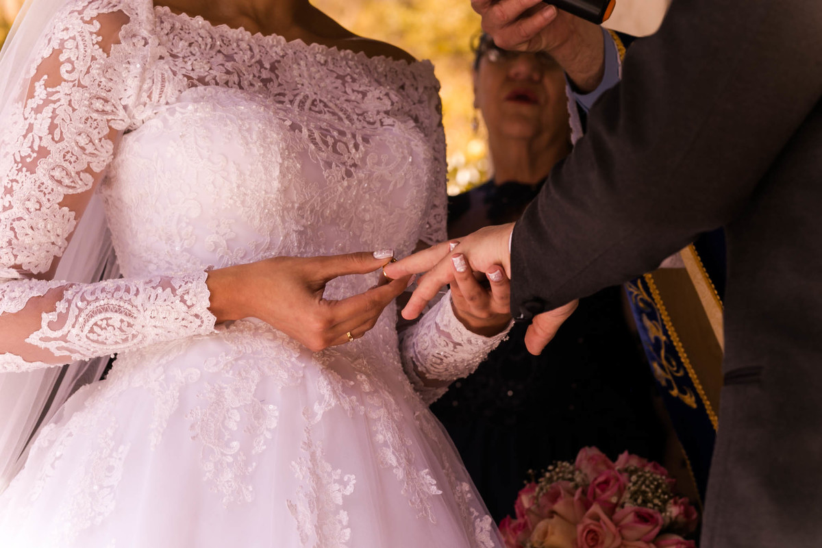 Cerimonia casamento de dia