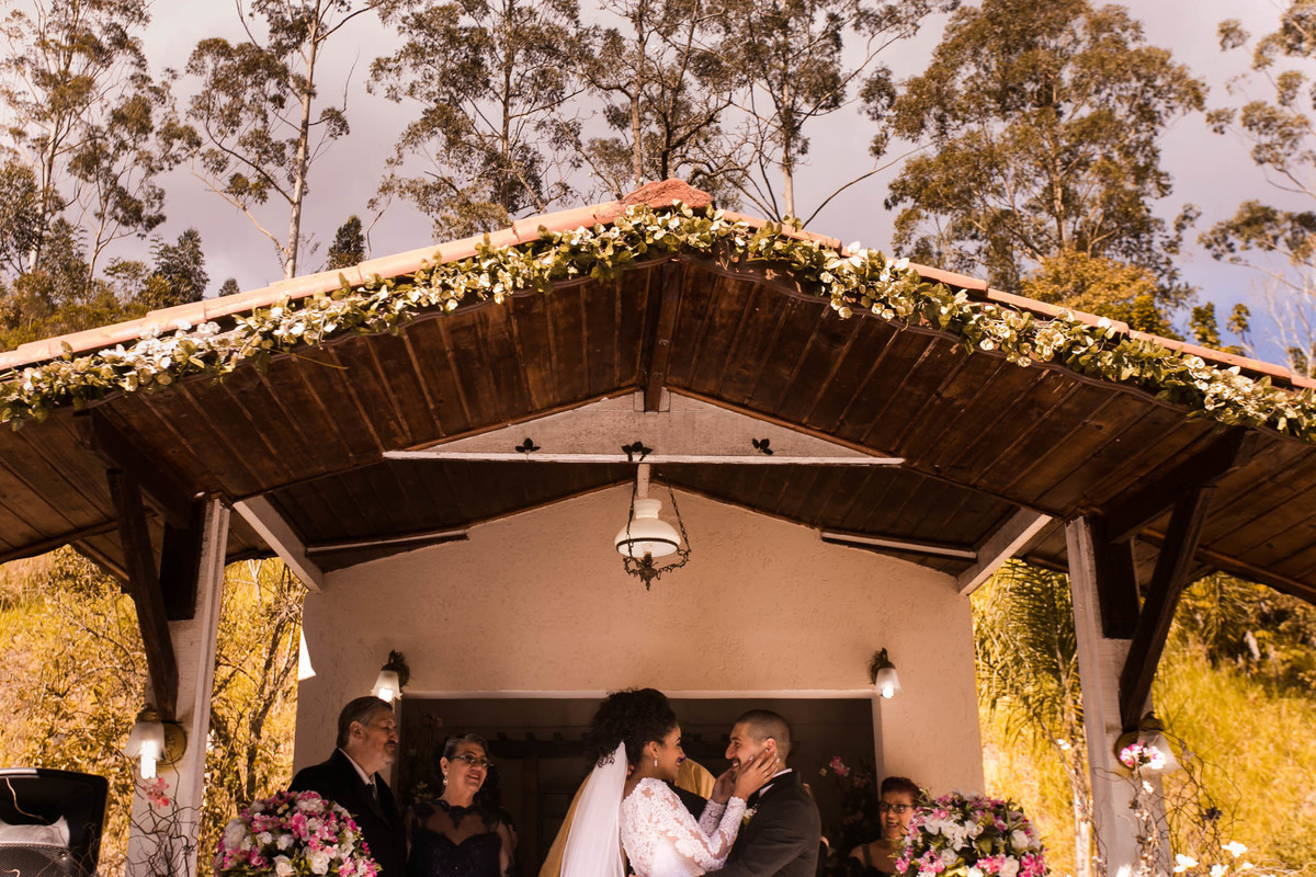 Cerimonia casamento de dia