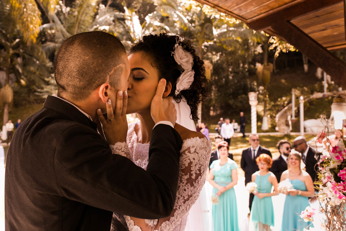 Cerimonia casamento de dia