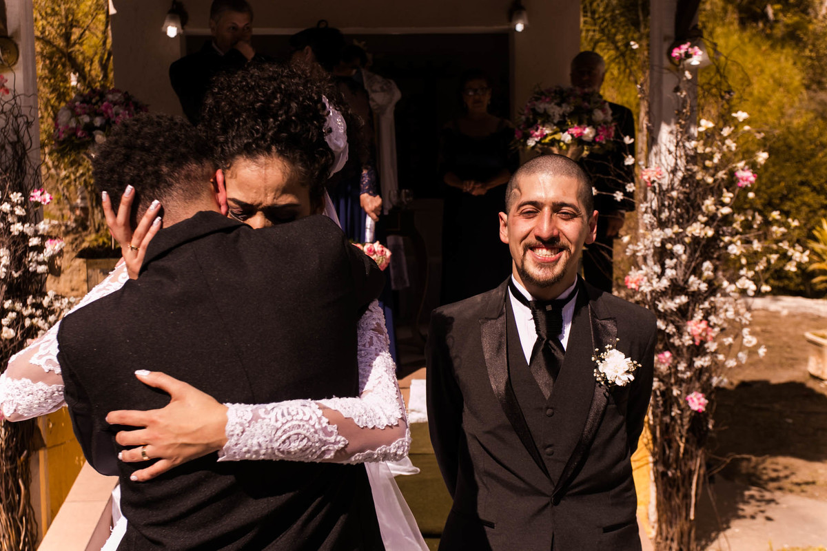 comprimentos dos noivos