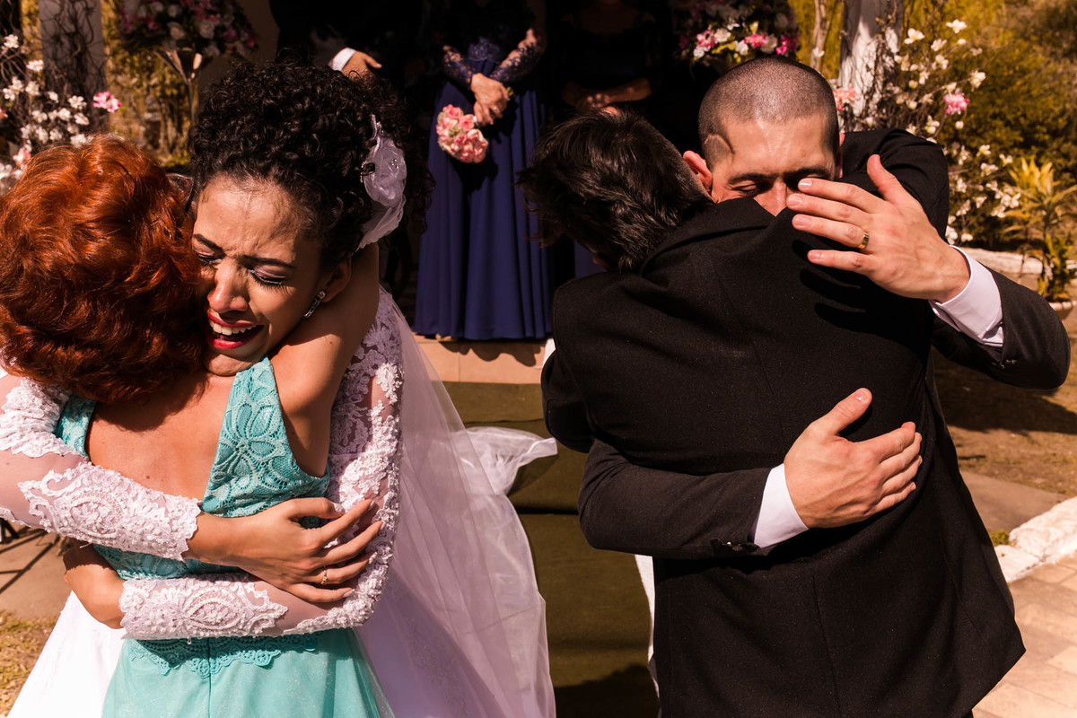 comprimentos dos noivos