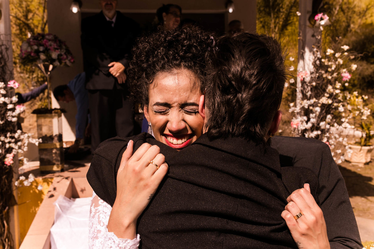 comprimentos dos noivos