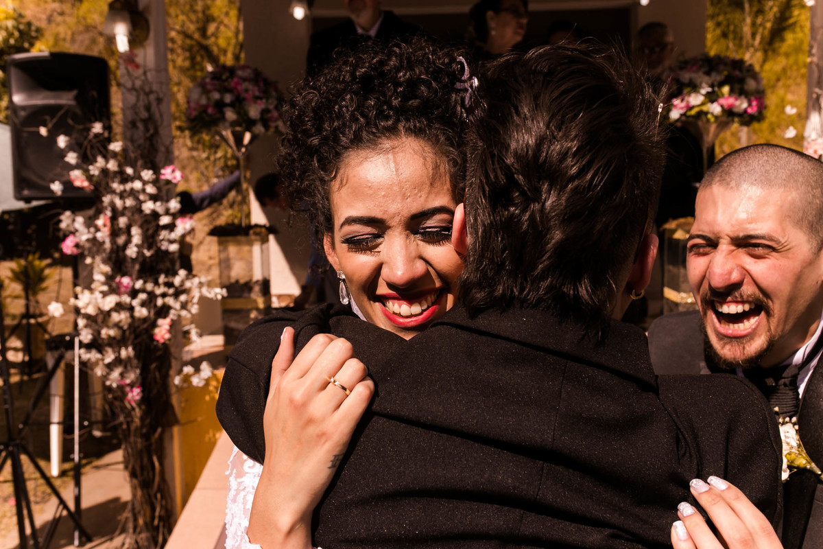 comprimentos dos noivos