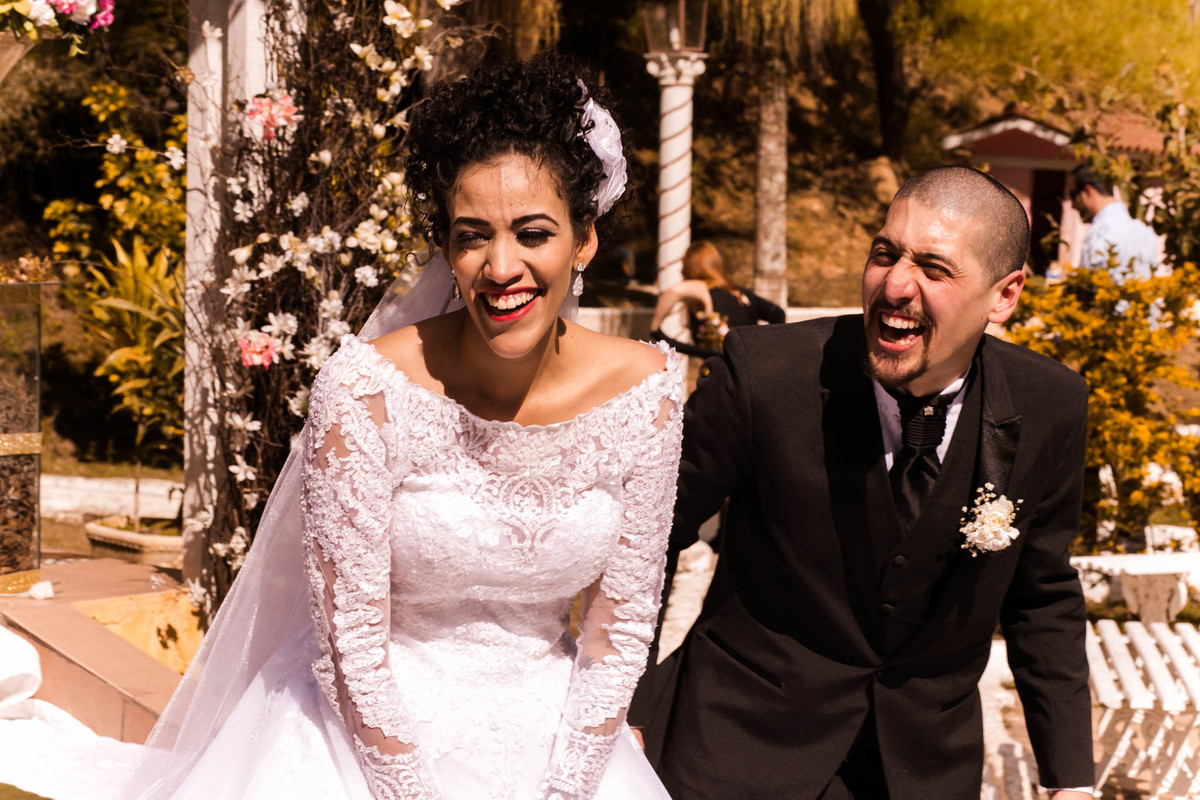 Cerimonia casamento de dia