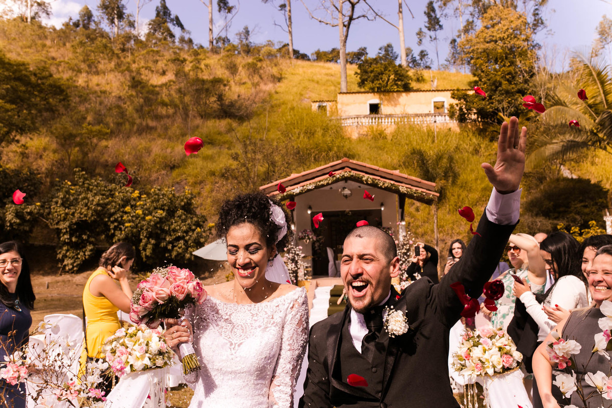 Cerimonia casamento de dia