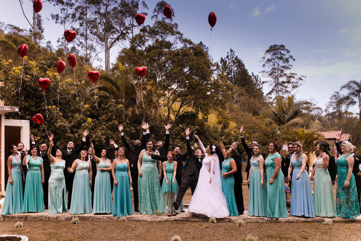 Cerimonia casamento de dia