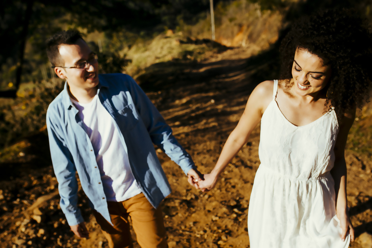 sessão pré wedding externa