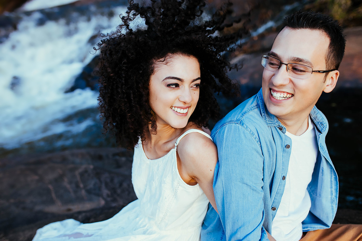 sessão pré wedding externa