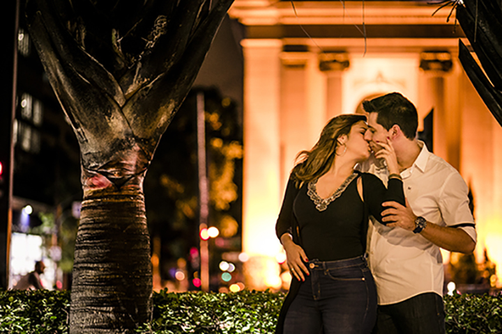 Sessão pré Wedding na Av. Paulista