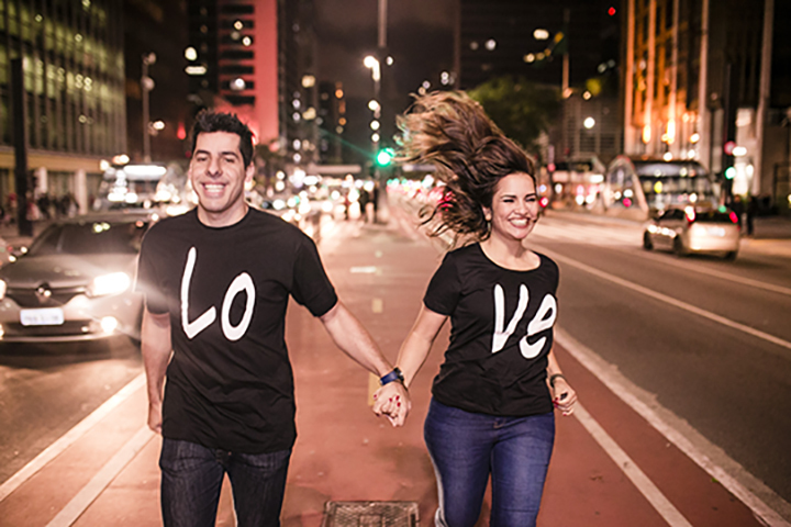 Sessão pré Wedding na Av. Paulista