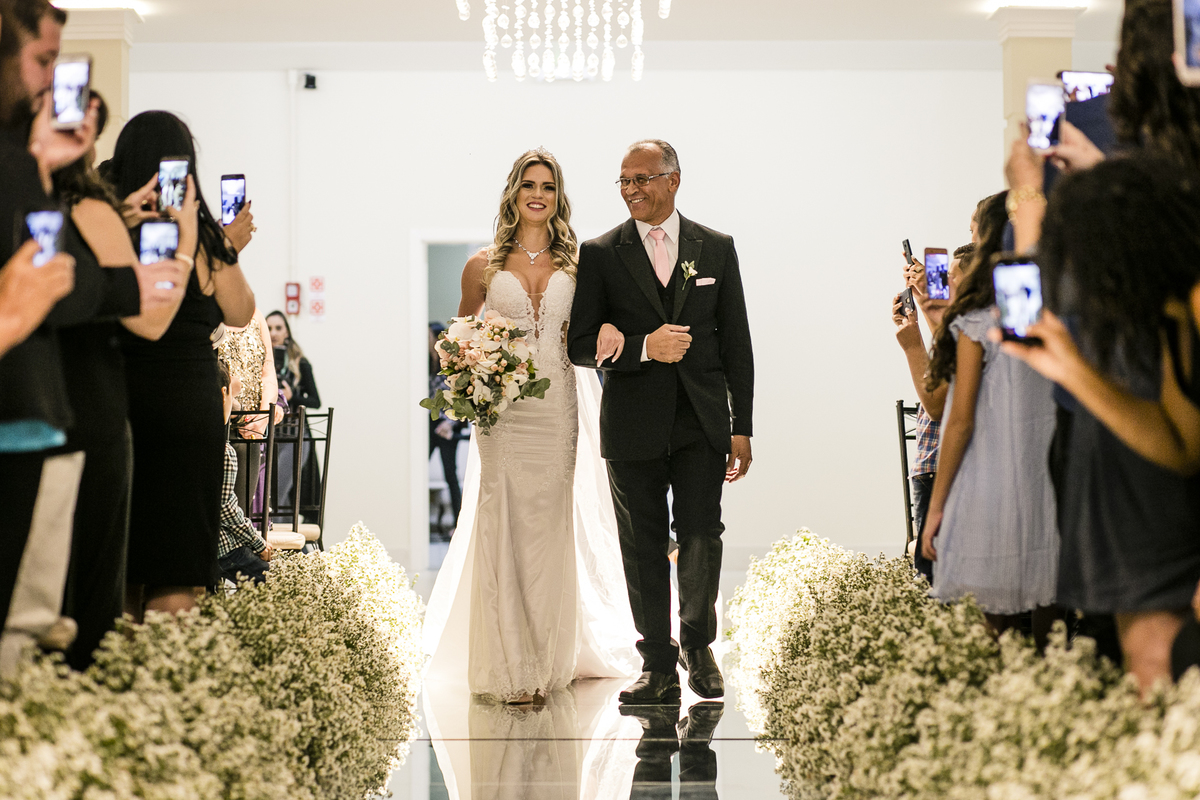 Fotos de Casamento - Cerimonia - entrada da Noiva