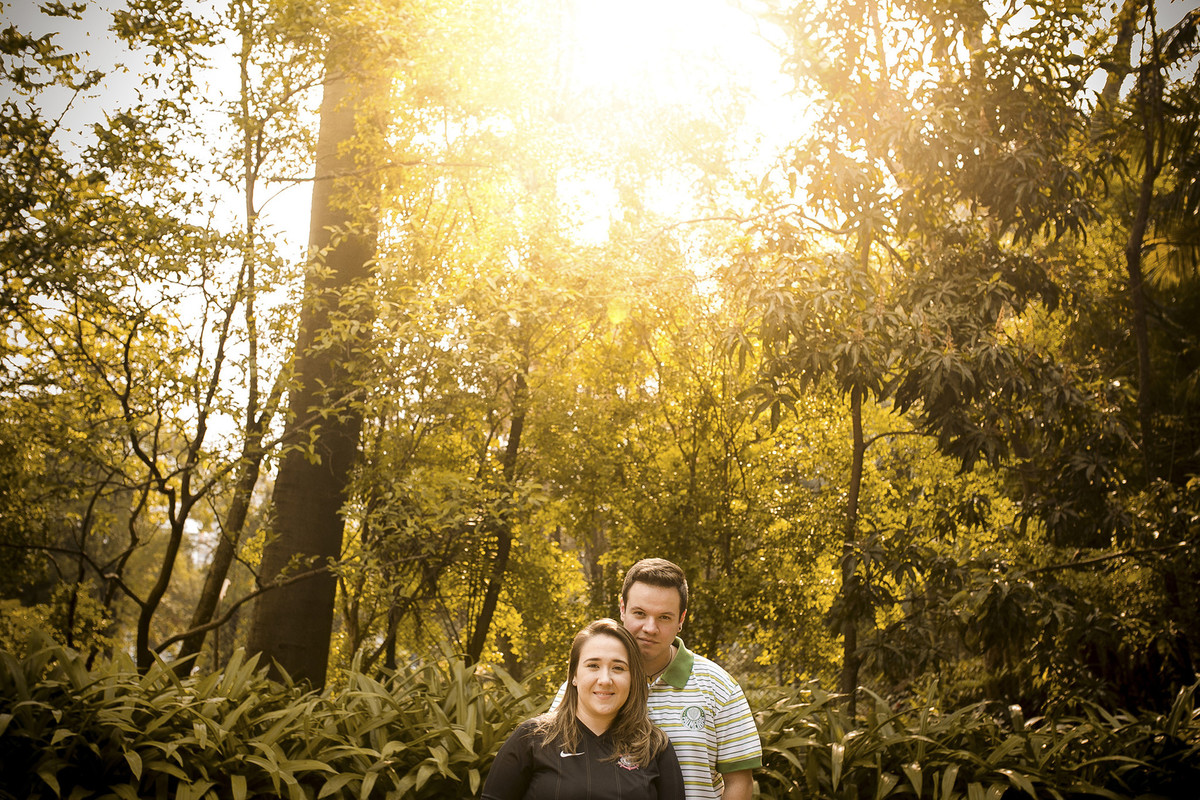 noivo palmeirense e noiva corintiana