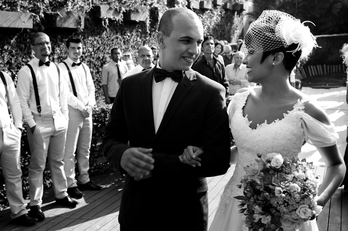 cerimôna casamento de dia