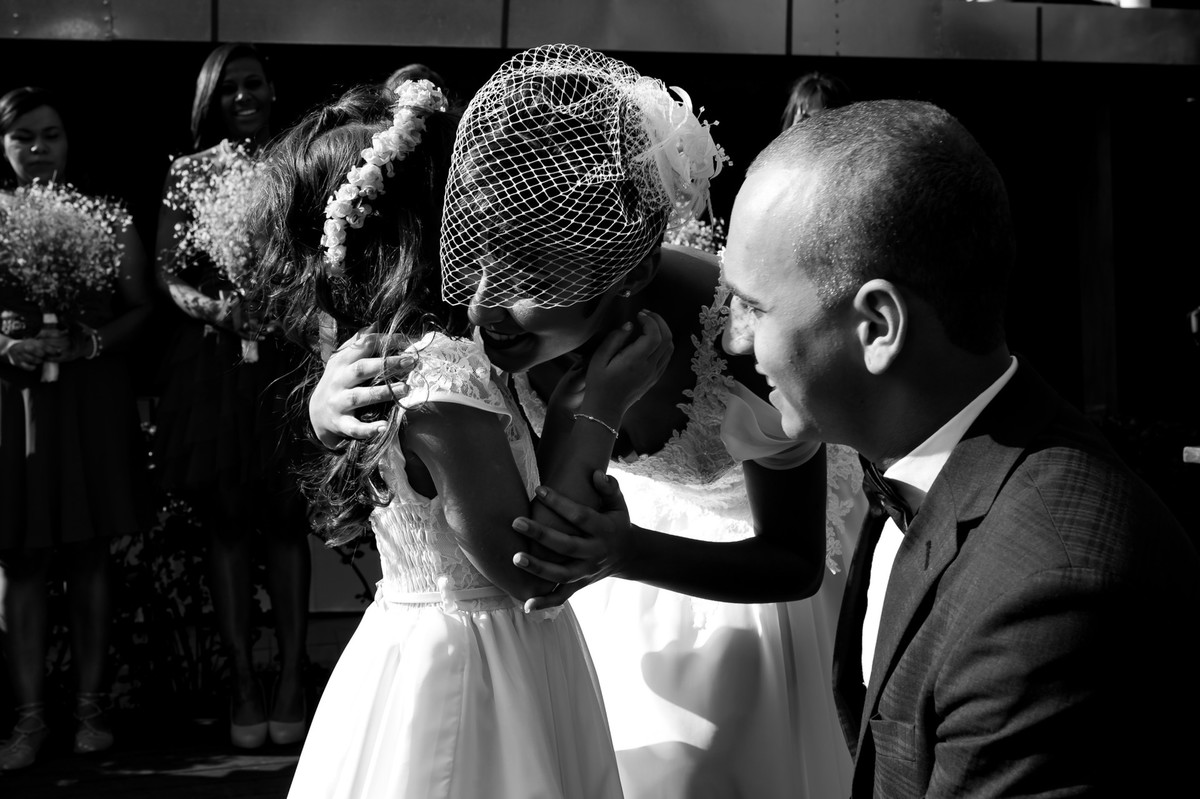 daminha casamento de dia