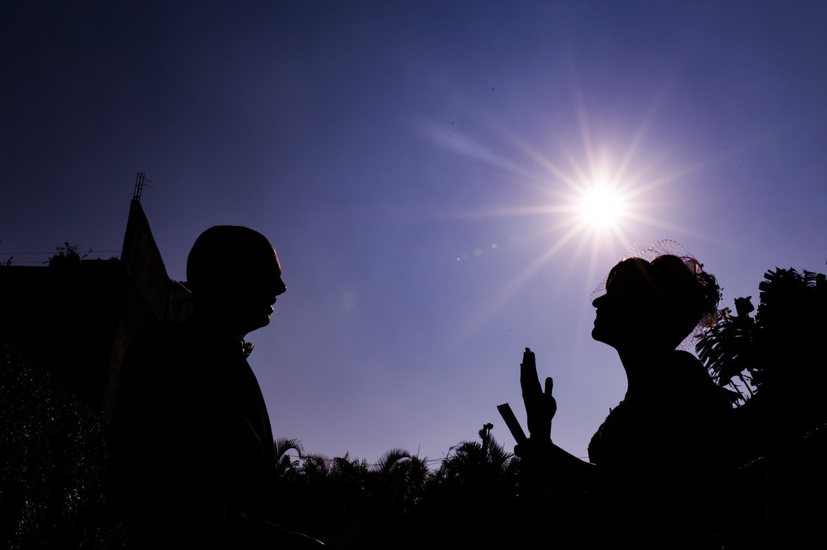 cerimôna casamento de dia