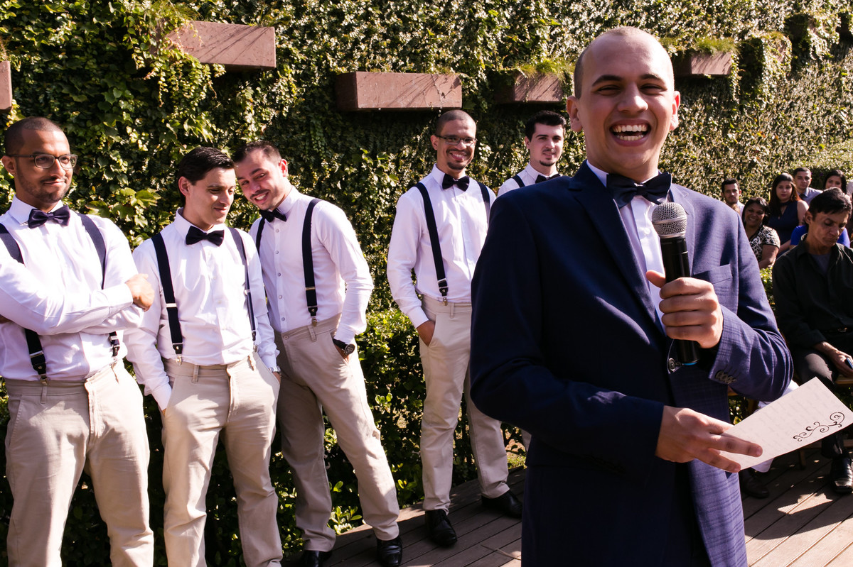 cerimôna casamento de dia