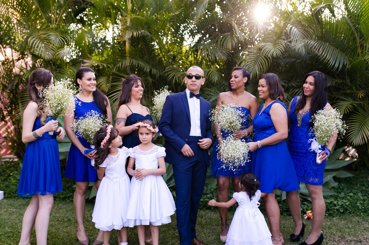 Madrinhas casamento de dia