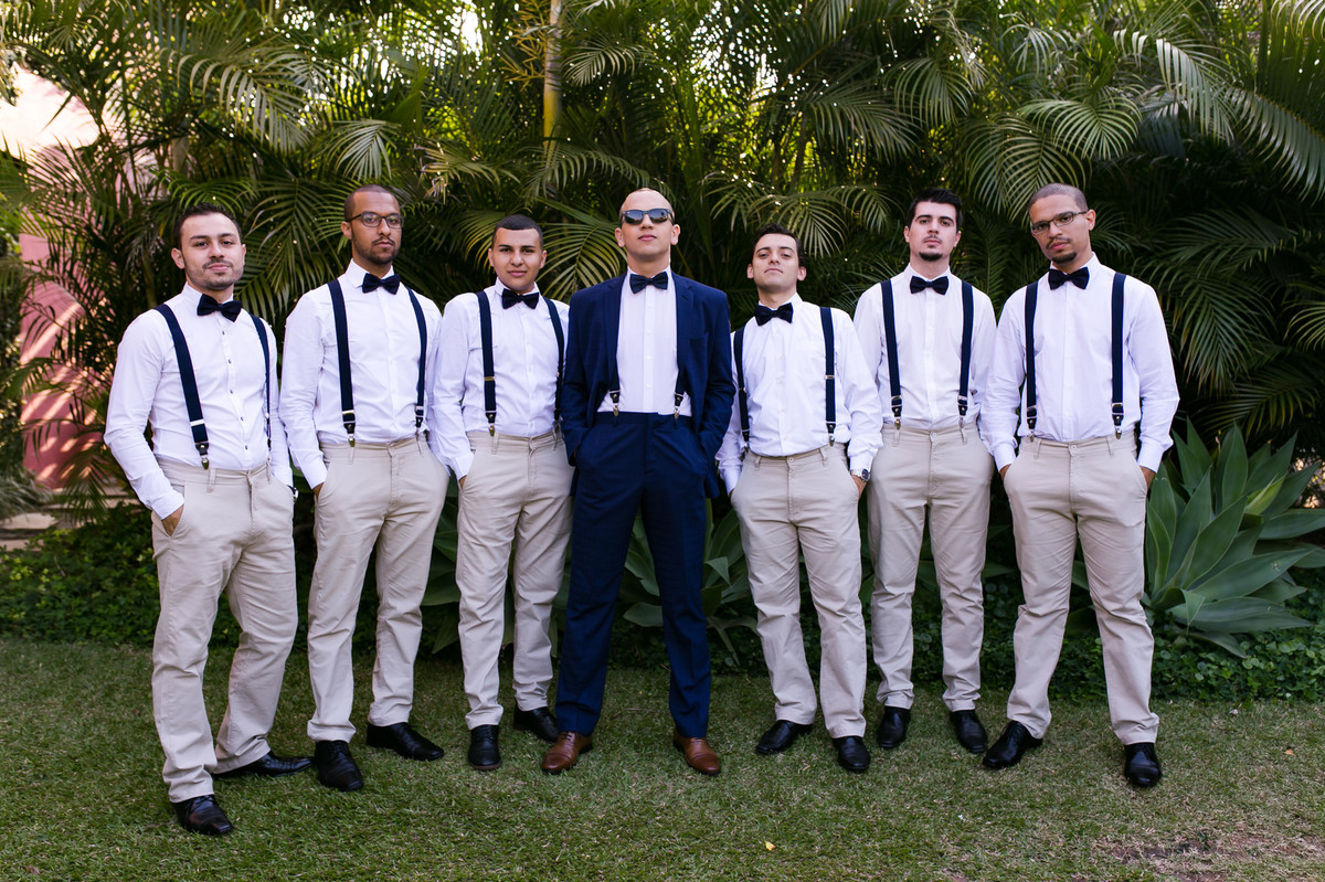 Padrinhos casamento de dia