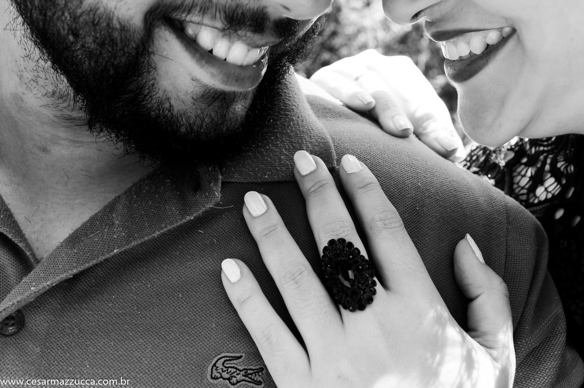 Sessão de casal no parque