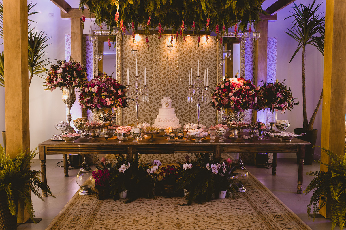 Decoração casamento no campo