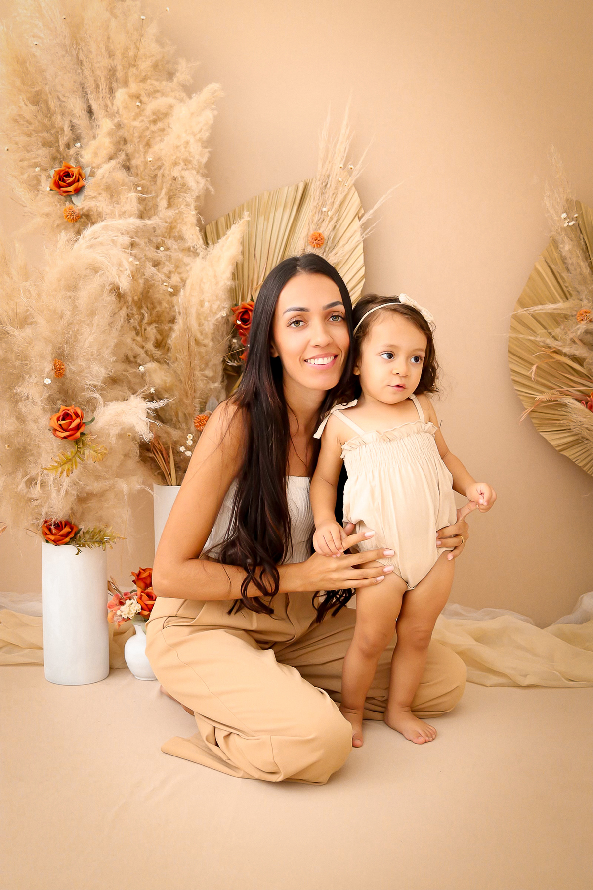 Mamãe Luana e Laura