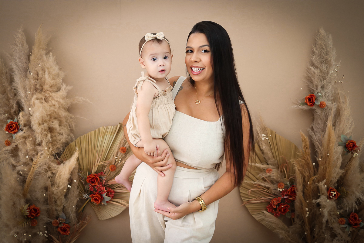 Mamãe Tayná e Serena