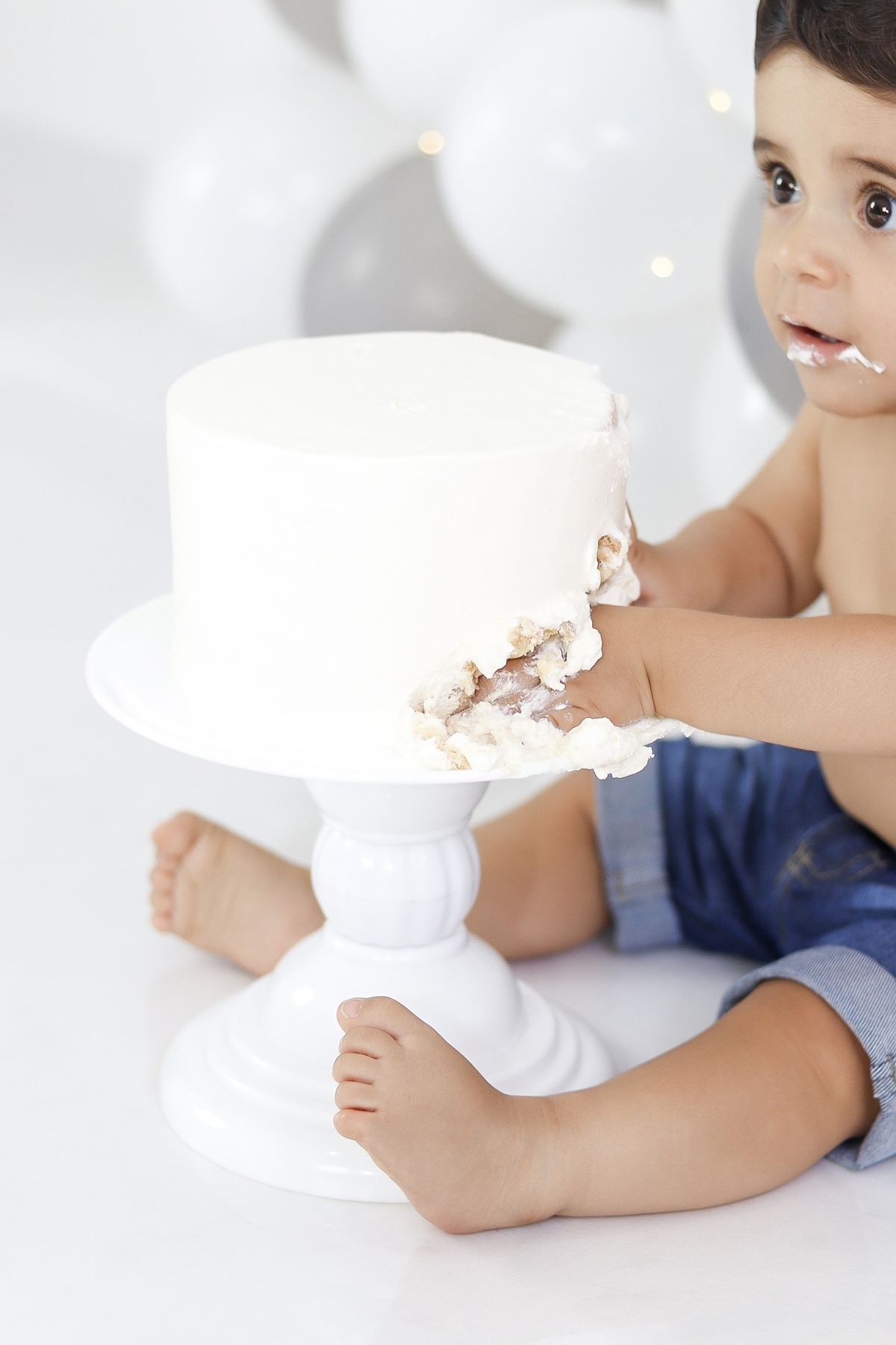 Smash the cake bebê