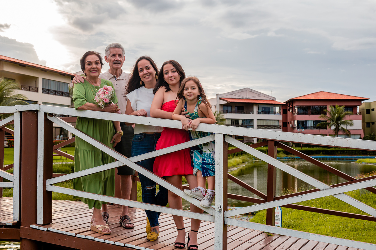 Família linda. Foto registrada por George Dantas