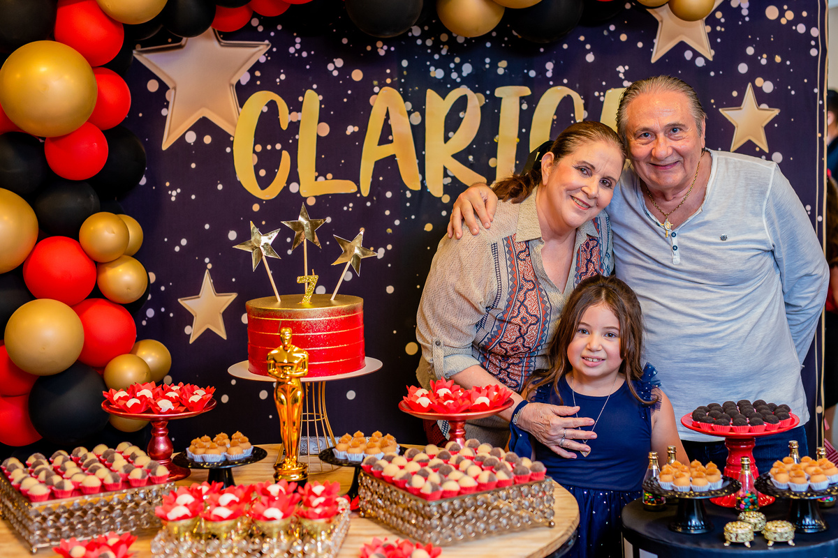 Clarice com avós maternos. Foto registrada por George Dantas