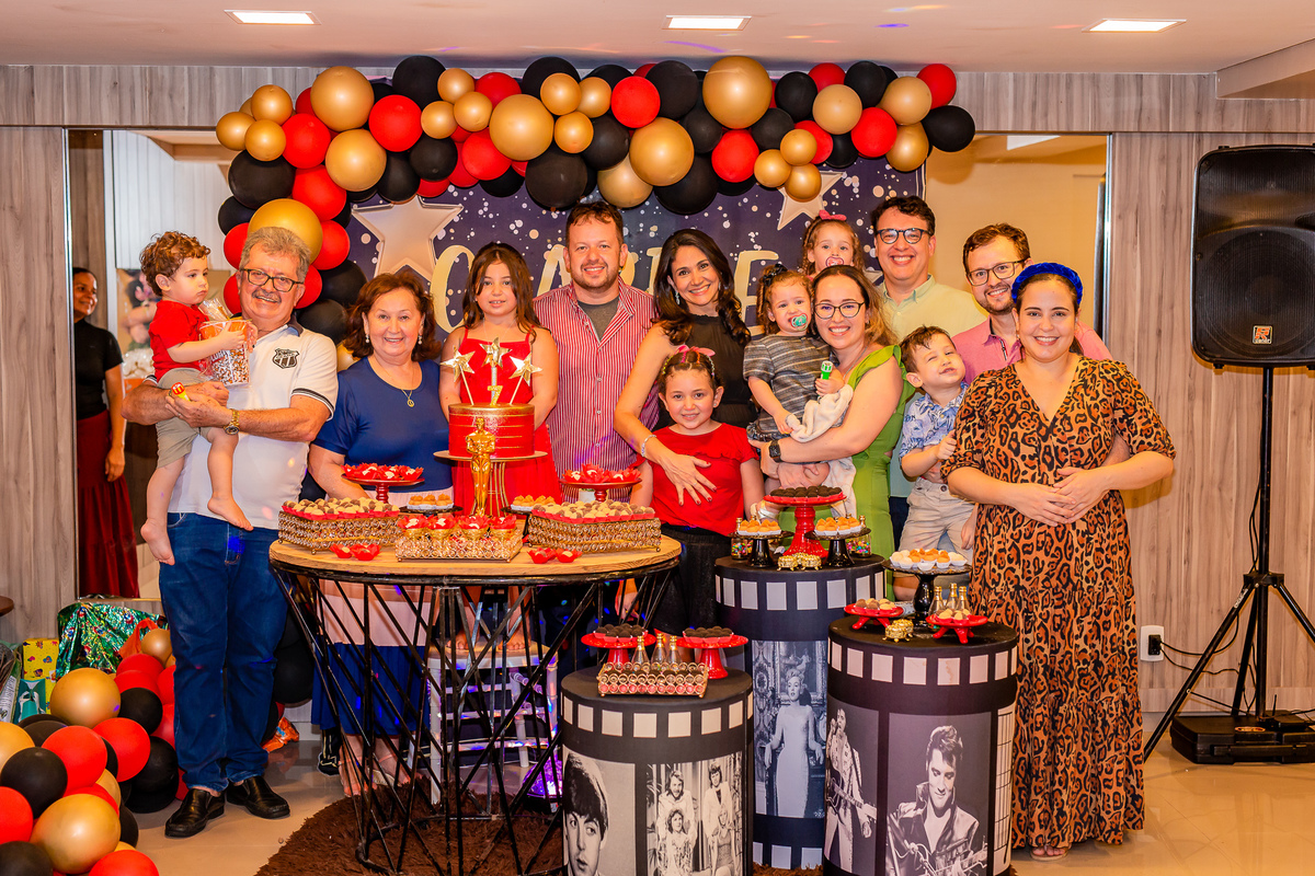 Clarice com toda família por parte de pai. Foto registrada por George Dantas