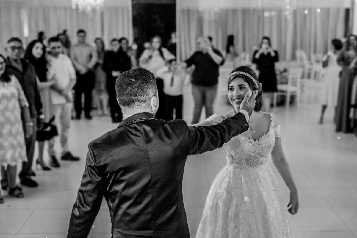 A dança dos noivos. Foto registrada por George Dantas