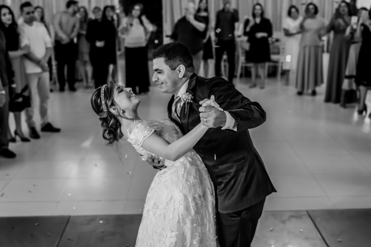 A dança dos noivos. Foto registrada por George Dantas