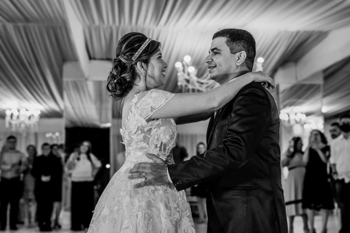 A dança dos noivos. Foto registrada por George Dantas