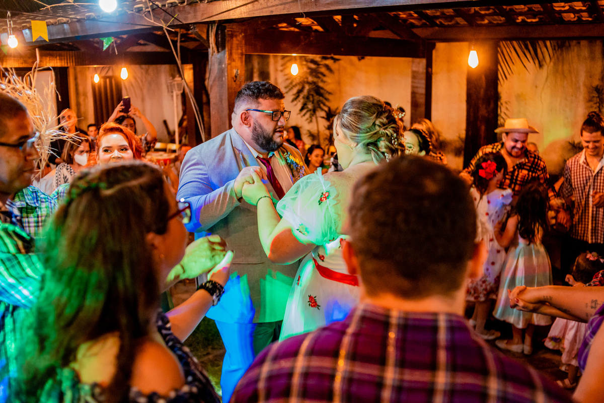 Celebrando o casal. Foto registarda por George Dantas.
