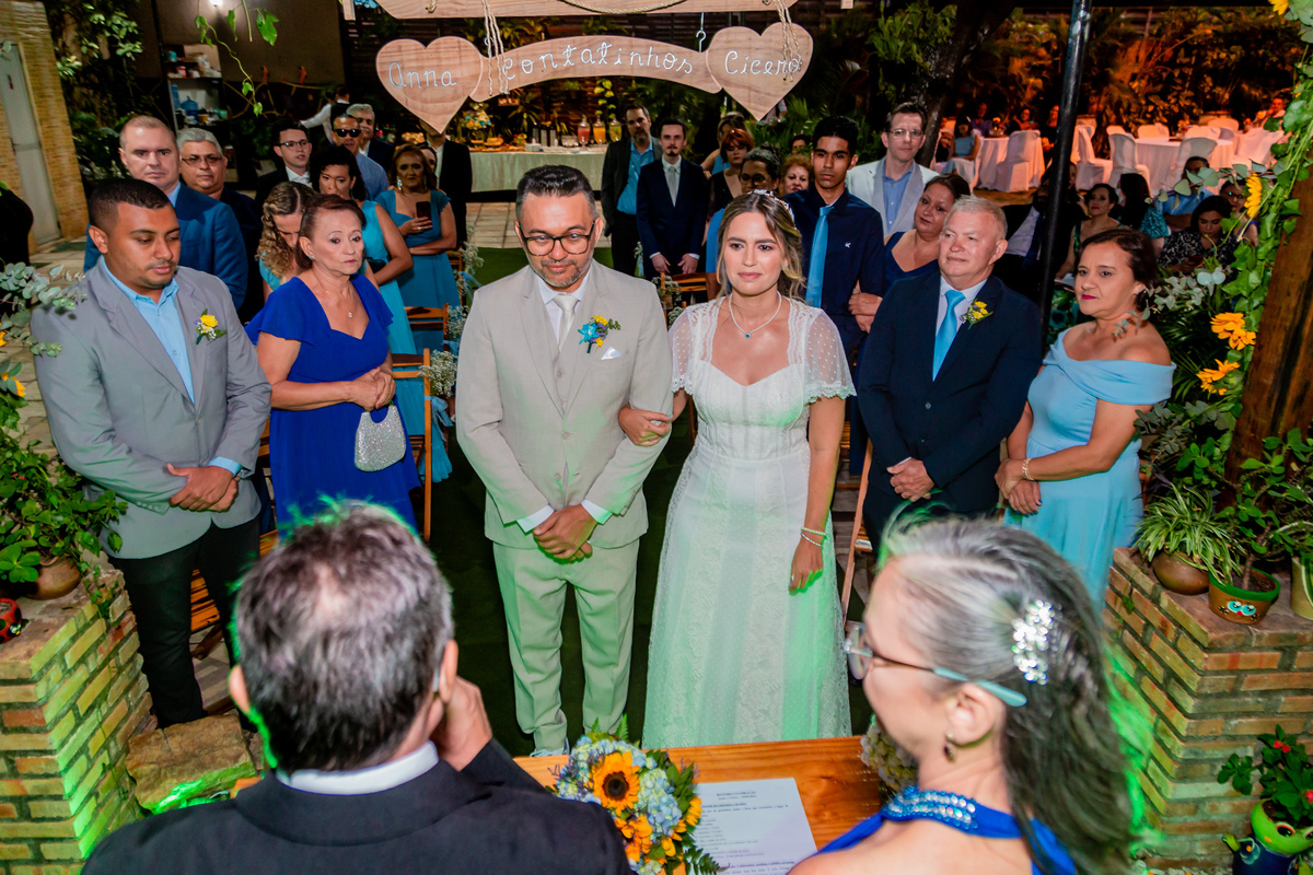 Casamento dos contatinhos. Registro de George Dantas