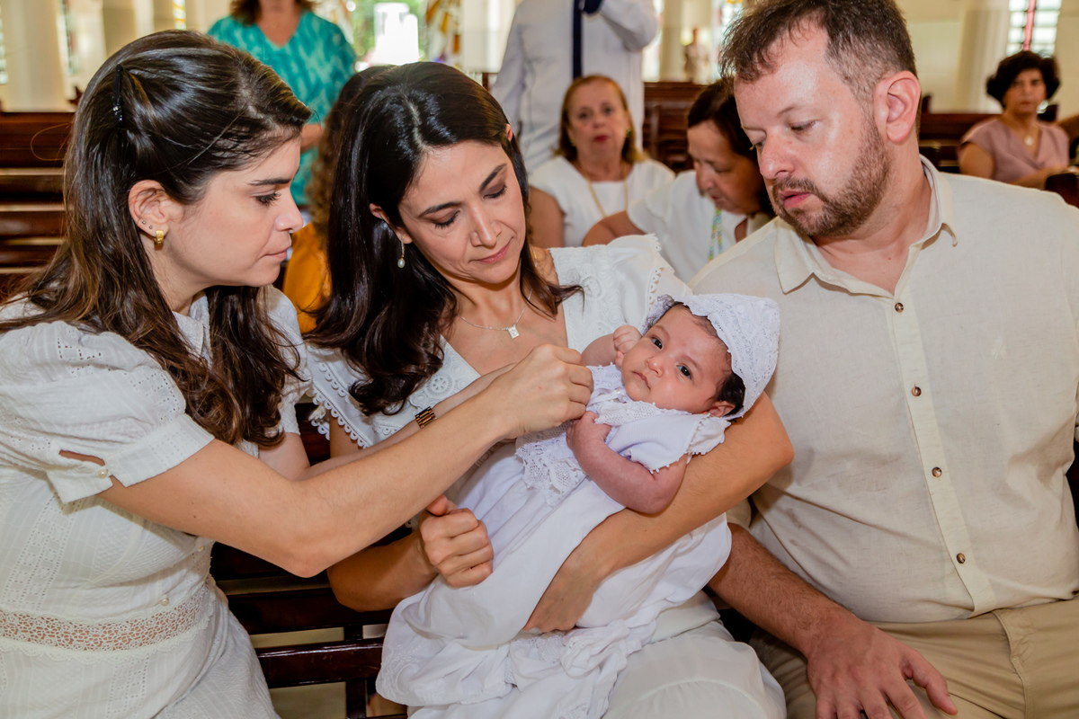 Batizado de Maria Laura, registrado por George Dantas