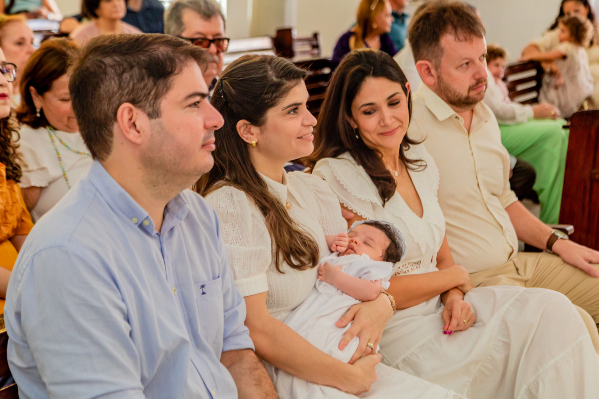 Batizado de Maria Laura, registrado por George Dantas