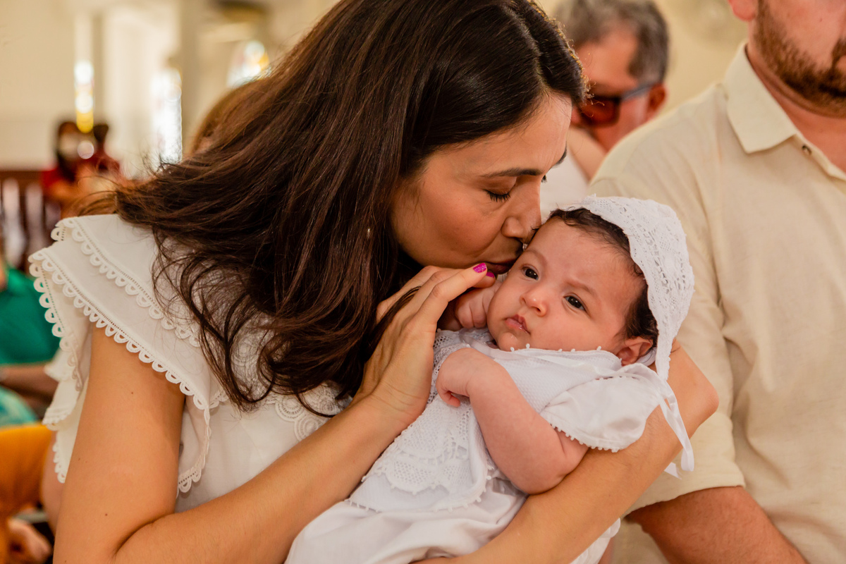 Batizado de Maria Laura, registrado por George Dantas