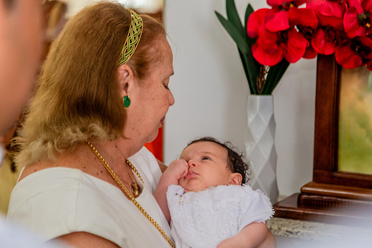 Batizado de Maria Laura, registrado por George Dantas