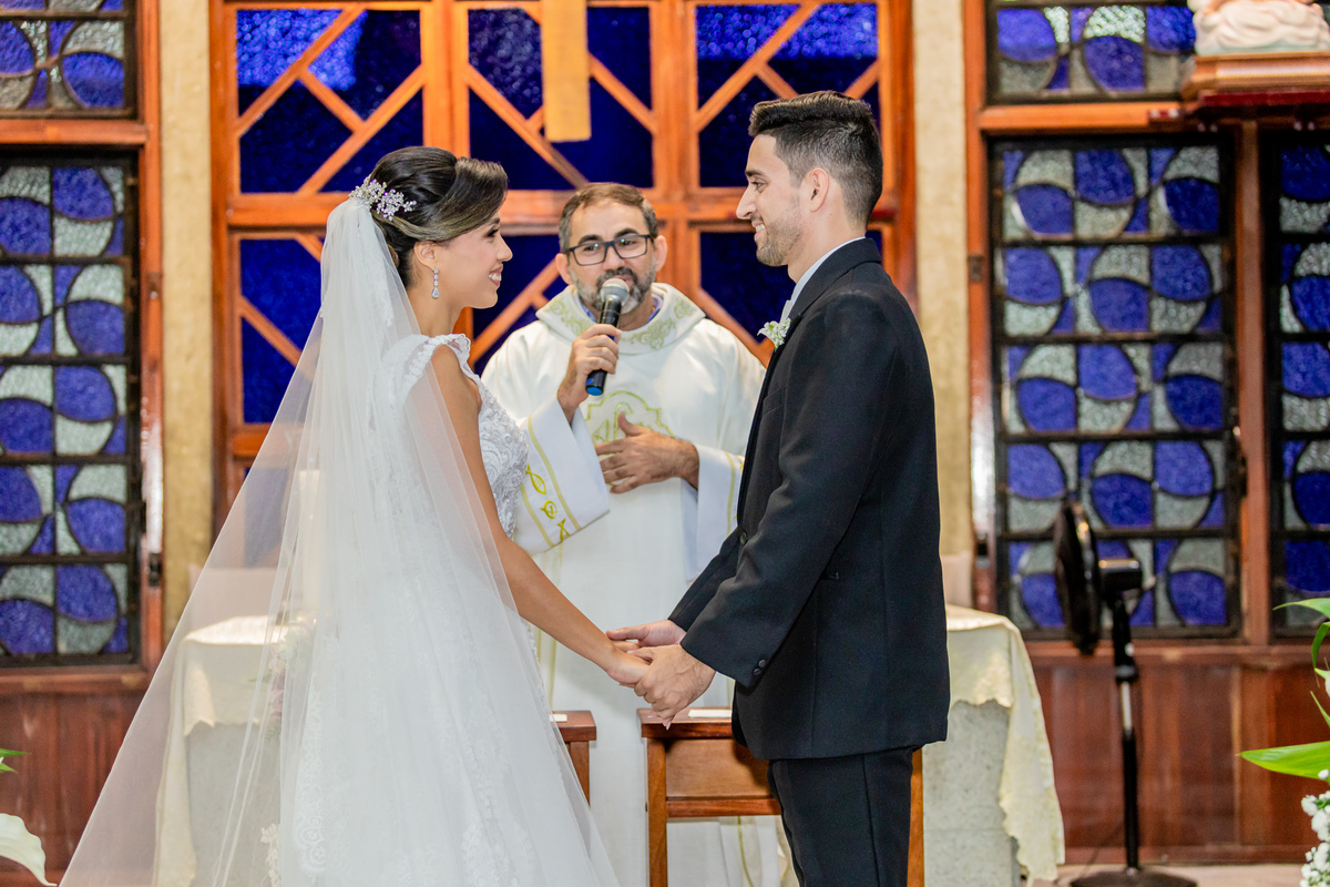 Casamento Letícia e Milson, registrado por George Dantas